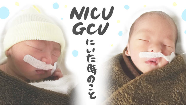 NICUとGCUに双子が入院していた話【搾乳便利グッズ・入院生活】